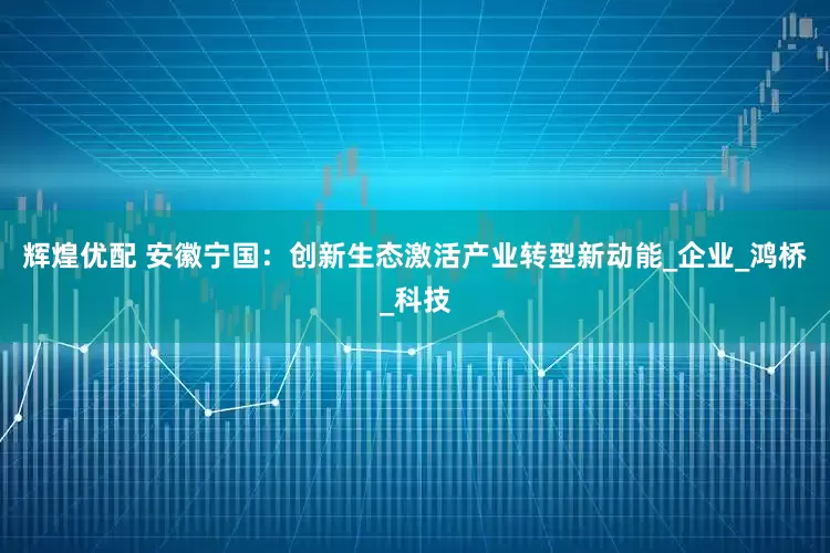 辉煌优配 安徽宁国：创新生态激活产业转型新动能_企业_鸿桥_科技