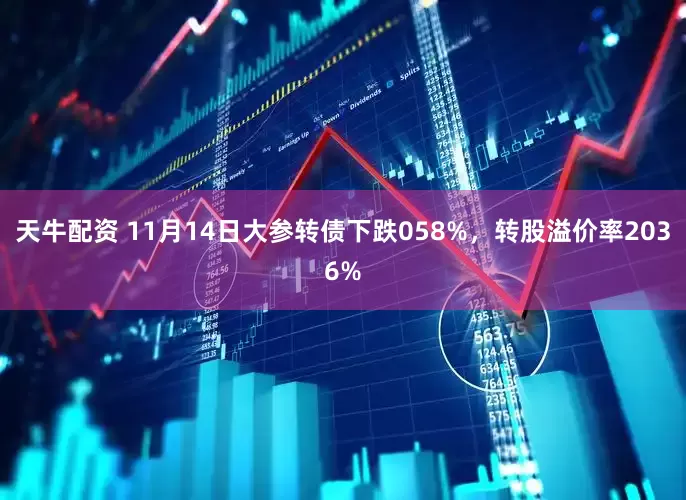 天牛配资 11月14日大参转债下跌058%，转股溢价率2036%
